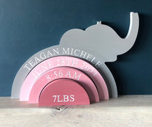 Load image into Gallery viewer, Engraved elephant Stacker