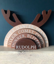 Load image into Gallery viewer, Engraved reindeer Stacker