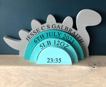 Load image into Gallery viewer, Engraved Dinosaur Stacker