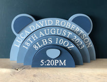 Load image into Gallery viewer, Engraved Bear Stacker