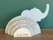 Load image into Gallery viewer, Engraved elephant Stacker