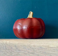 Load image into Gallery viewer, Personalised red Pumpkin Decor