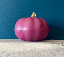 Load image into Gallery viewer, Personalised red Pumpkin Decor