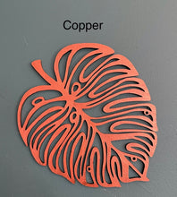 Load image into Gallery viewer, Wooden monstera leaf
