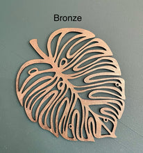 Load image into Gallery viewer, Wooden monstera leaf