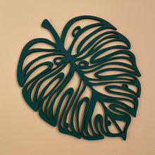 Load image into Gallery viewer, Wooden monstera leaf