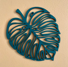 Load image into Gallery viewer, Wooden monstera leaf