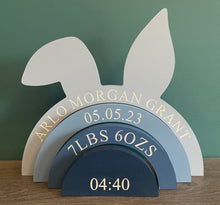Load image into Gallery viewer, Engraved Rabbit Stacker