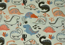 Load image into Gallery viewer, Dinosaur twin pocket pump band with window
