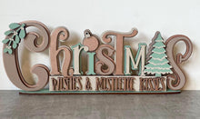 Load image into Gallery viewer, Freestanding Christmas Wishes shelf decor