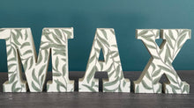 Load image into Gallery viewer, 15cm boys wooden freestanding letters