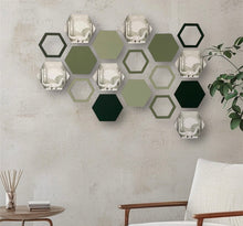 Load image into Gallery viewer, Dinosaur hexagon wall art