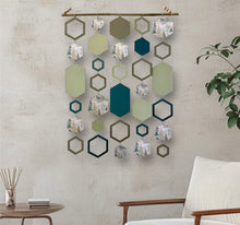Load image into Gallery viewer, Woodland hexagon wall hanging