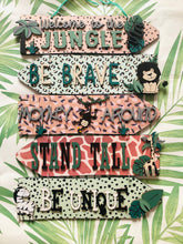 Load image into Gallery viewer, Wooden Safari Direction sign