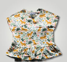 Load image into Gallery viewer, Plain Peplum top preemie up to 12 months
