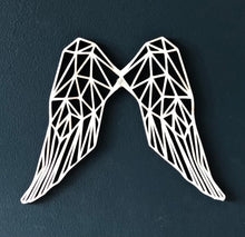 Load image into Gallery viewer, Wooden Geometric angel wings