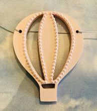 Load image into Gallery viewer, Hot Air Balloon Wooden Bunting