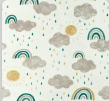 Load image into Gallery viewer, rainbow Cotton jersey fabric