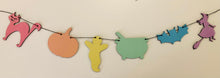 Load image into Gallery viewer, Tenner Tuesday Wooden Halloween Rainbow bunting