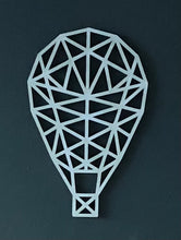 Load image into Gallery viewer, Wooden Geometric Hot air balloon