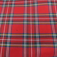 Load image into Gallery viewer, Girls tartan paper bag waist shorts