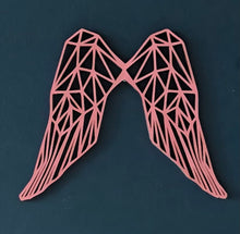 Load image into Gallery viewer, Wooden Geometric angel wings
