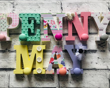 Load image into Gallery viewer, Wooden Letter Wall Hangers - 15cm