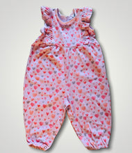 Load image into Gallery viewer, Girls heart Mabel romper