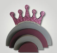 Load image into Gallery viewer, Princess Crown Stacking Decor
