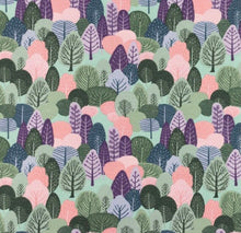 Load image into Gallery viewer, floral cotton jersey fabric