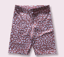 Load image into Gallery viewer, Girls leopard print cycling Shorts