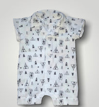 Load image into Gallery viewer, Taylor Cotton Romper newborn