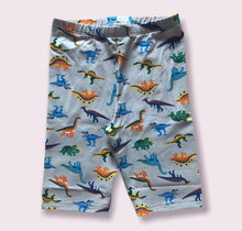 Load image into Gallery viewer, Boys dinosaur cycling shorts