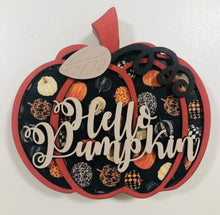 Load image into Gallery viewer, Tenner Tuesday Personalised Pumpkin wooden decor
