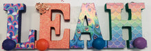 Load image into Gallery viewer, Wooden Letter Wall Hangers - 10cm