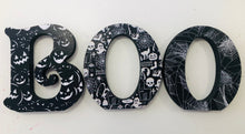 Load image into Gallery viewer, Boo wooden letter decor