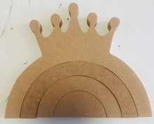 Load image into Gallery viewer, Princess Crown Stacking Decor