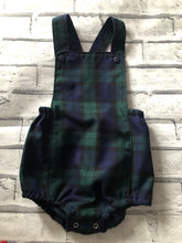Load image into Gallery viewer, Unisex tartan short romper