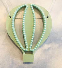 Load image into Gallery viewer, Hot Air Balloon Wooden Bunting