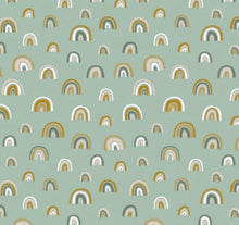 Load image into Gallery viewer, Girls rainbow Mabel romper 2