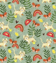 Load image into Gallery viewer, rainbow Cotton jersey fabric