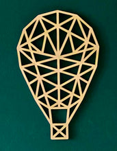 Load image into Gallery viewer, Wooden Geometric Hot air balloon