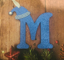Load image into Gallery viewer, Fiver Friday pair of Wooden initial baubles
