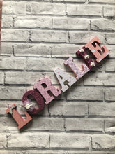 Load image into Gallery viewer, Freestanding 15cm Wooden Letters