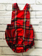 Load image into Gallery viewer, Unisex tartan short romper