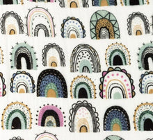 Load image into Gallery viewer, Girls rainbow Mabel romper 2