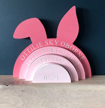 Load image into Gallery viewer, Engraved Rabbit Stacker