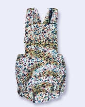 Load image into Gallery viewer, Girls birds, bees and butterflies bummie romper
