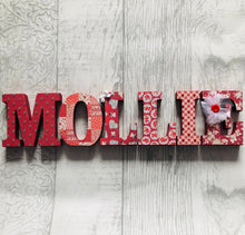 Load image into Gallery viewer, Freestanding 15cm Wooden Letters