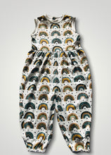 Load image into Gallery viewer, Girls rainbow Mabel romper 2